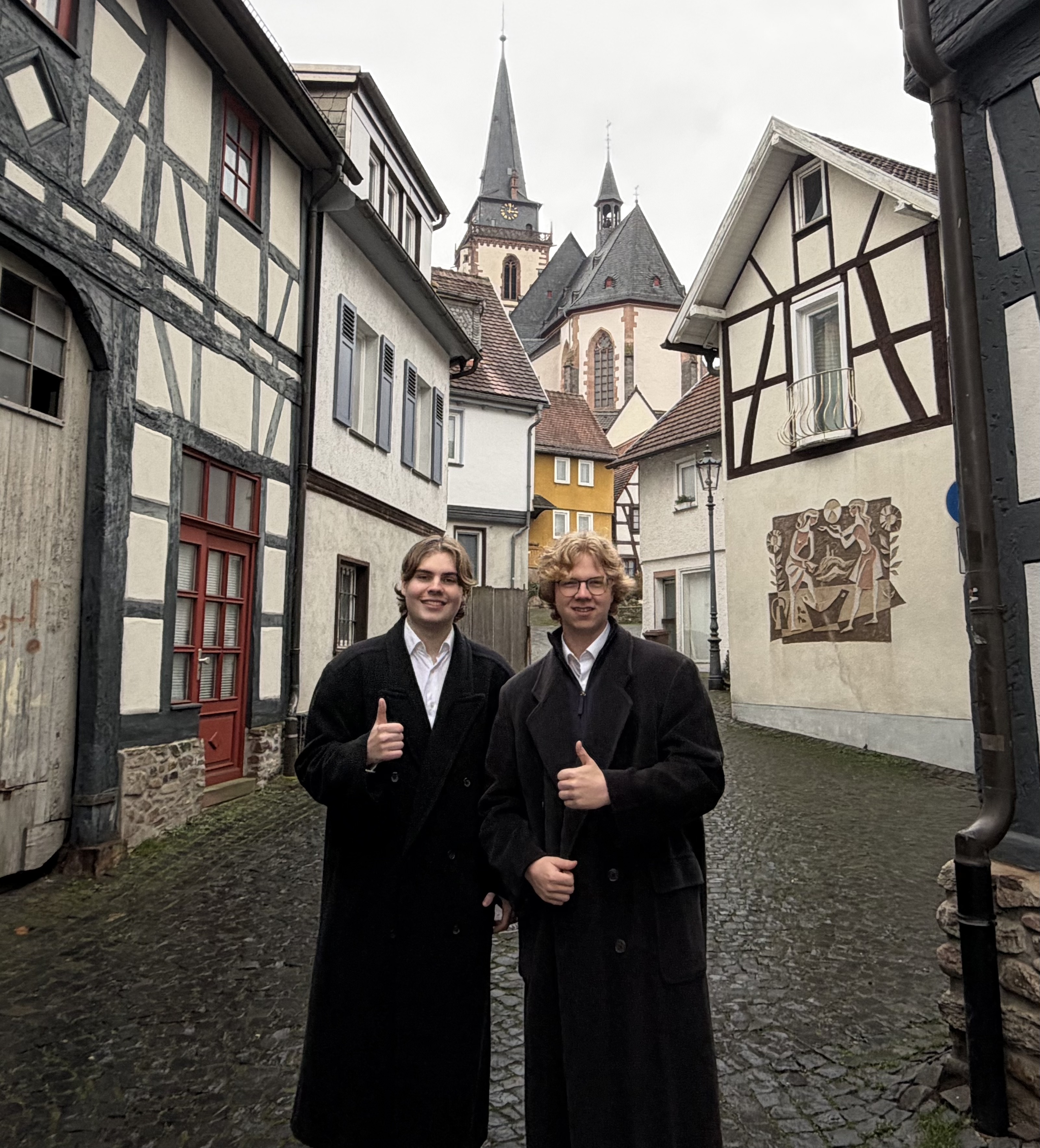 Dominic Diehr und Richard Wesemann